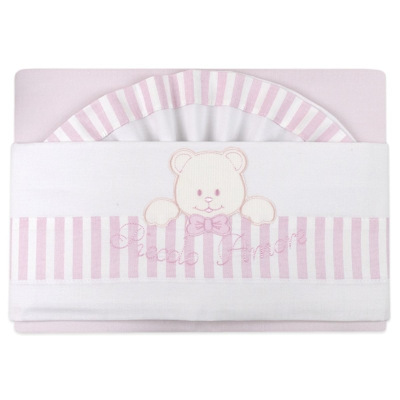 Set lenzuola culla lettino Dolci Sogni art. DS529RR