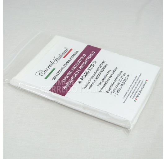 Anallergic and anatomic pillow Corredo Italiano CP10 2