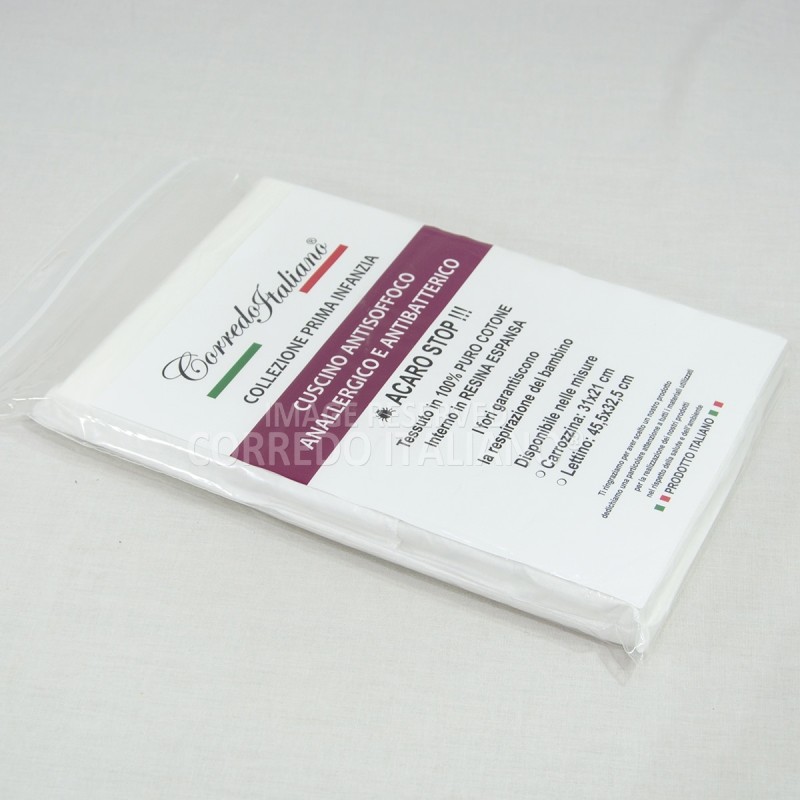 Anallergic and anatomic pillow... Anallergic and anatomic pillow...