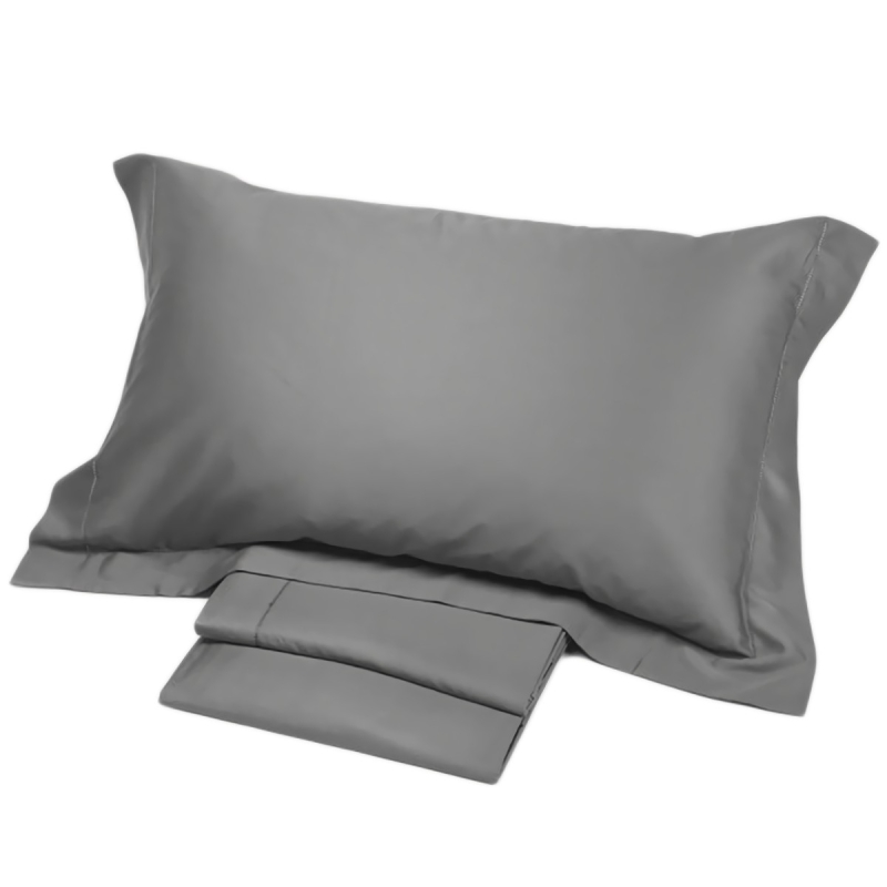 Double bed sheet set in cotton sateen...