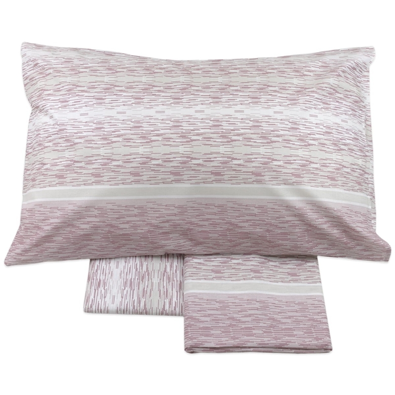 Square - Three quarter bed sheet set cotton