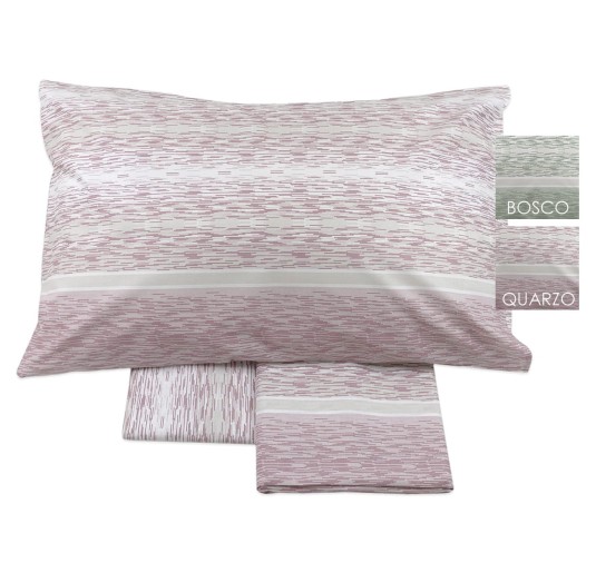 Square - Three quarter bed sheet set cotton