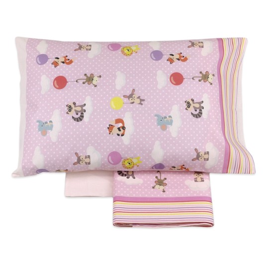 Cot bed sheet set Bimboline art. 019R