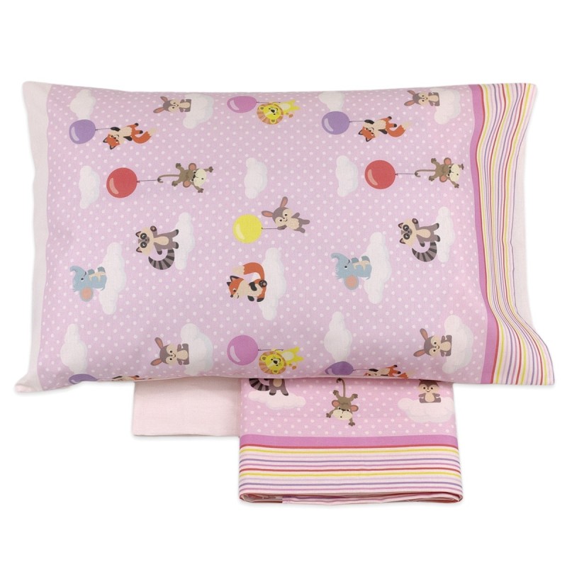 Cot bed sheet set Bimboline art. 019R