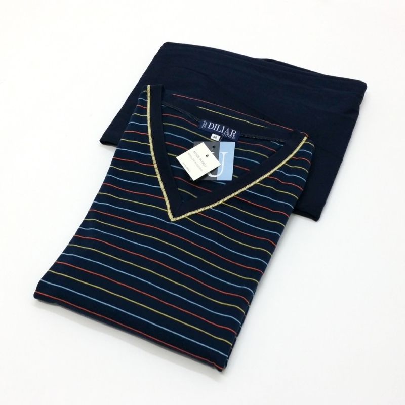 Pigiama lungo in cotone Diliar 2104