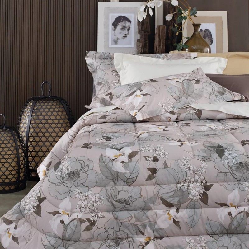 Dorian - percale cotton double size bed comforter