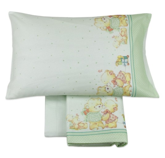 Cot bed sheet set flannel MI004V