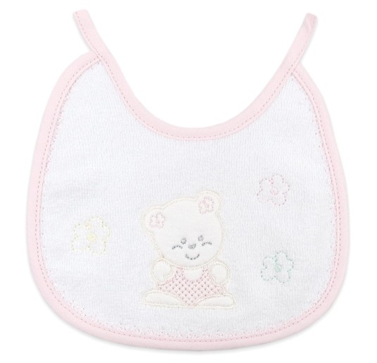 Cotton embroidered bib art. 1030 2