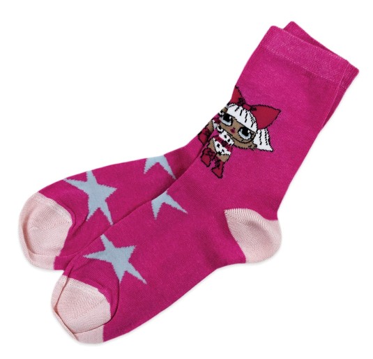 Baby socks in winter cotton art. LOL Surprise! L2019 2