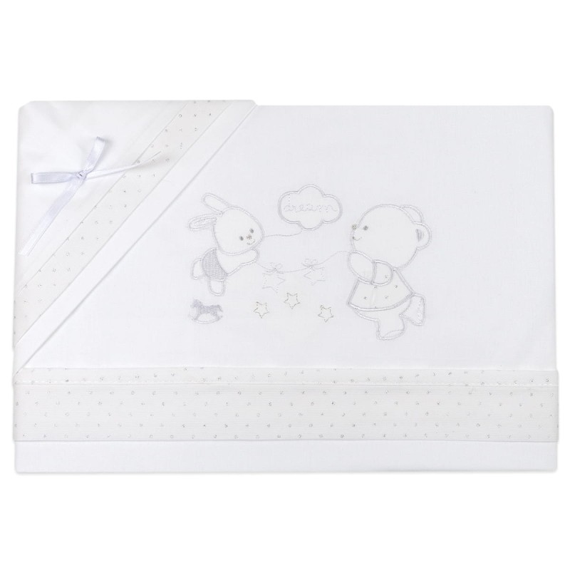 Cradle sheet set Mio Piccolo art. LC817B