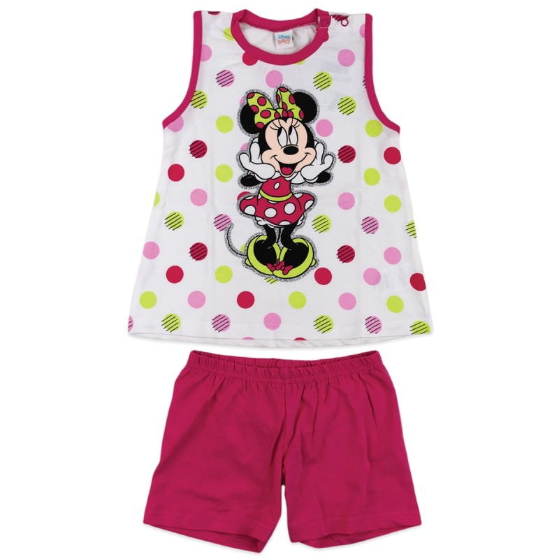 Minnie - Baby short pajamas art. MNB1822RR
