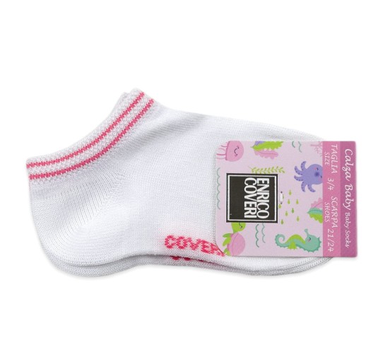 GiraHappy - Calzini baby corti in cotone Enrico Coveri 2