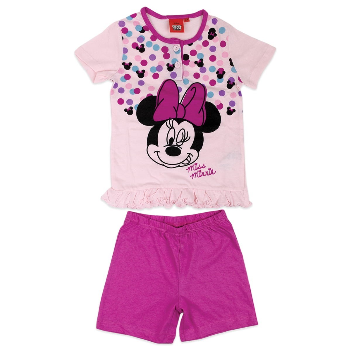 Disney Short girl s pajamas Minnie 220092FX