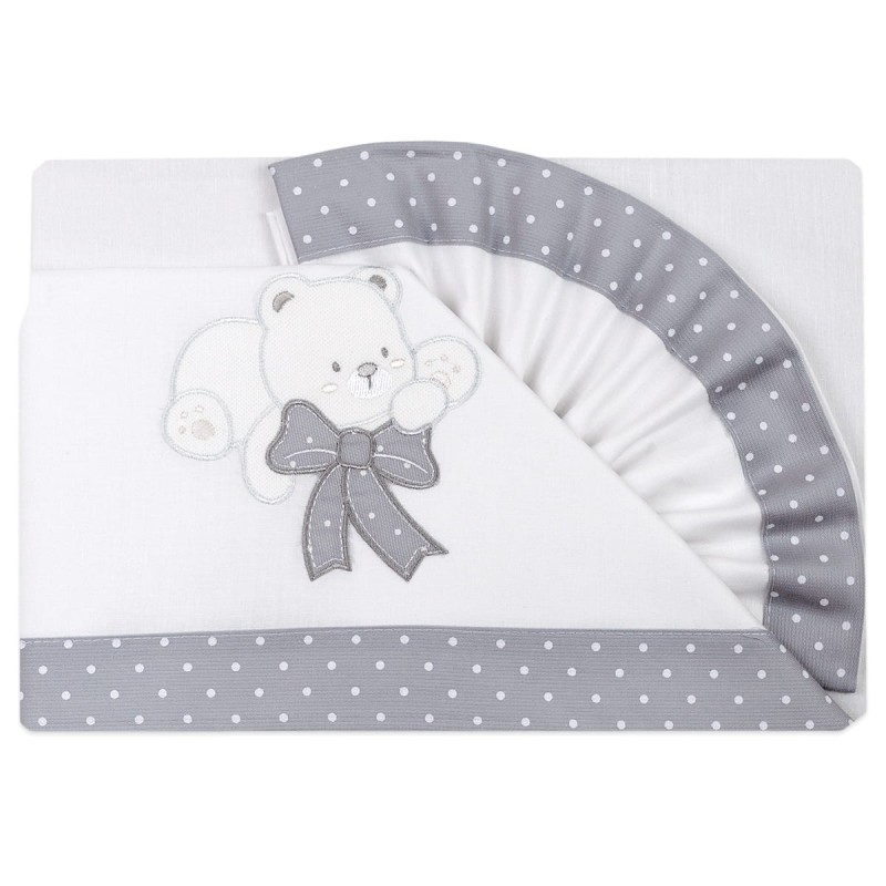 Cradle pram sheet set Dolci Sogni art. DS6001GR