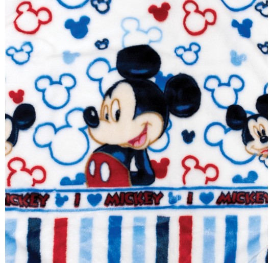 Fleece blanket for cot art. Mickey DBB310 2