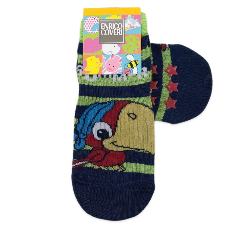 Baby socks in winter cotton art. Sweet