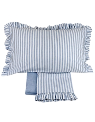 Lisbona - completo lenzuola percalle cotone di Corredo Italiano®