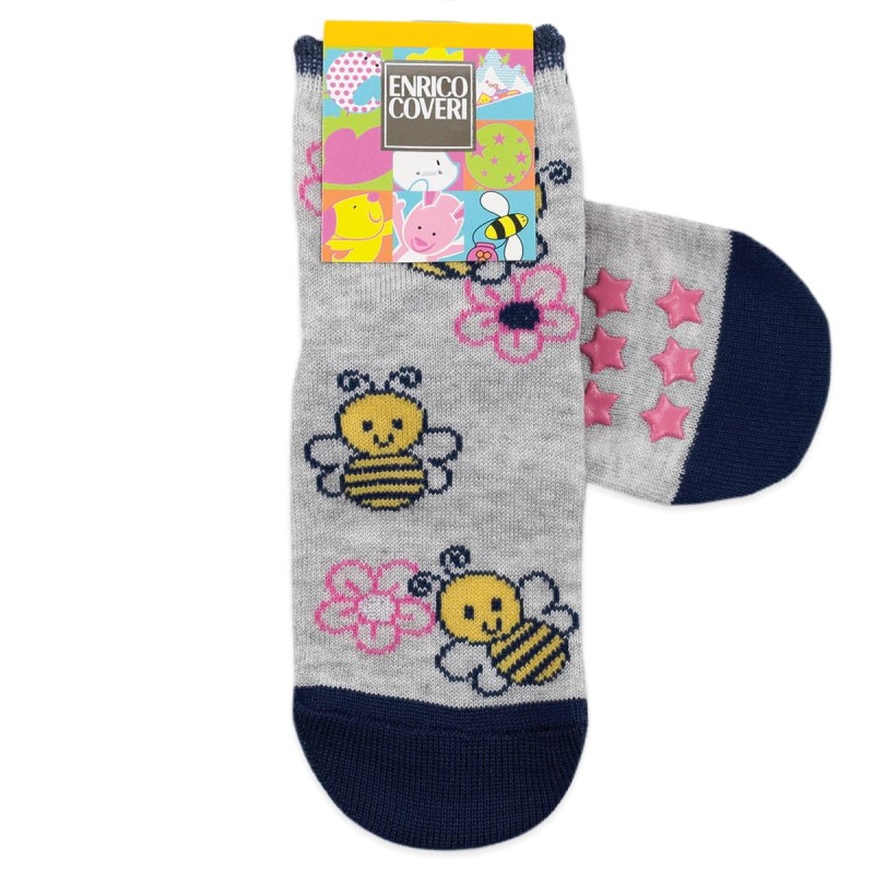 Baby socks non-slip cotton art. Cocorito