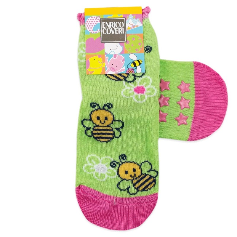 Baby socks non-slip cotton art. Cocorito