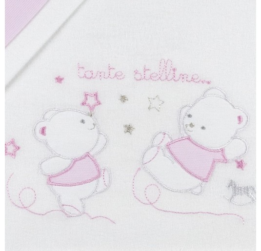 Set lenzuola in flanella per lettino Mio Piccolo art. FL645AZ 2