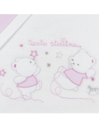 Cot bed sheet set flannel 3 pieces art. FL645AZ