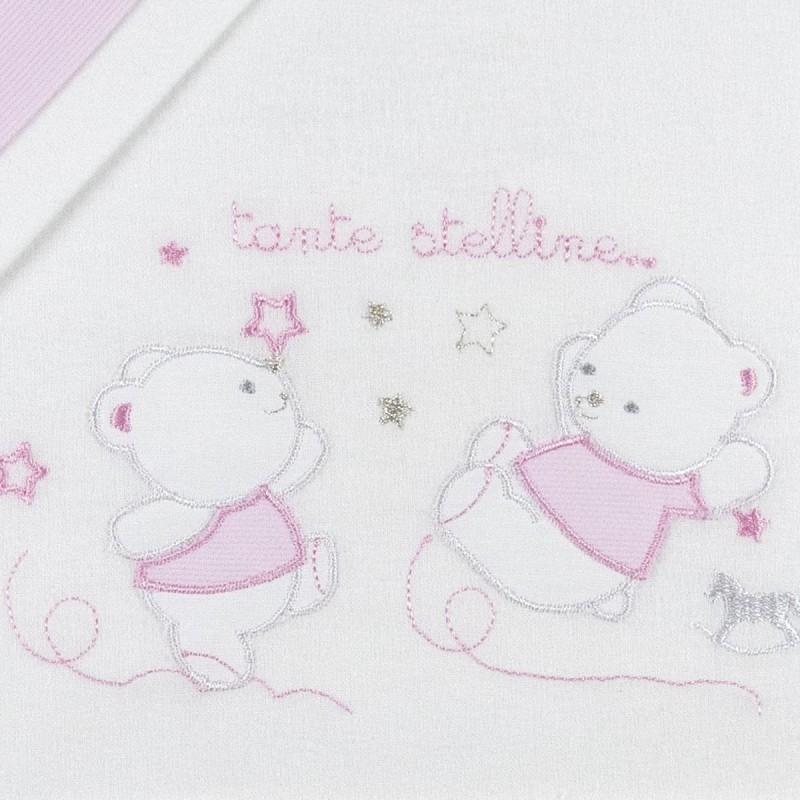 Flannel cradle bed sheet set art. 645RR