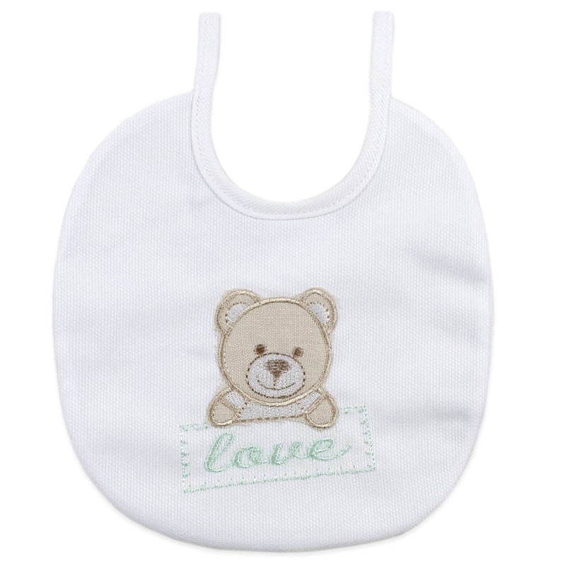 Bib in pure cotton art. CI1448