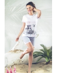 Pigiama cotone corto art. 9133