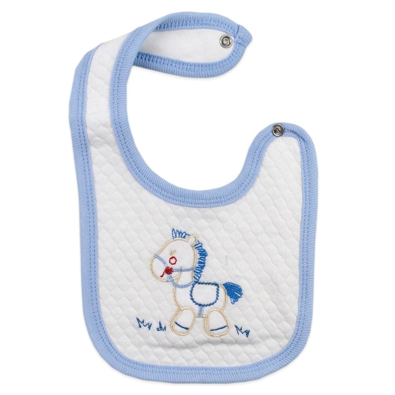 Little Horse - Bib jacquard cotton art. TB2602