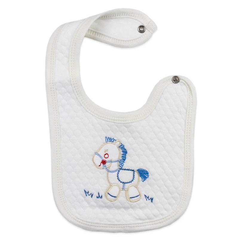 Little Horse - Bib jacquard cotton art. TB2602