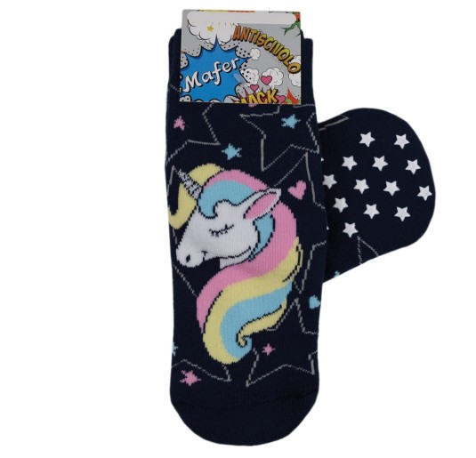 Baby Unicorn - Calzini antiscivolo in caldo cotone 2