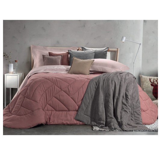 Rabat - velvet double bed size comforter 270x270 cm 2