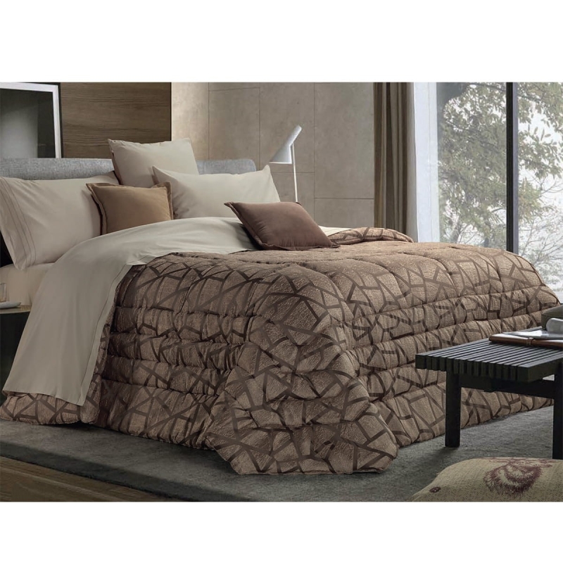 Asmara - trapunta jacquard di Sipario letto matrimoniale