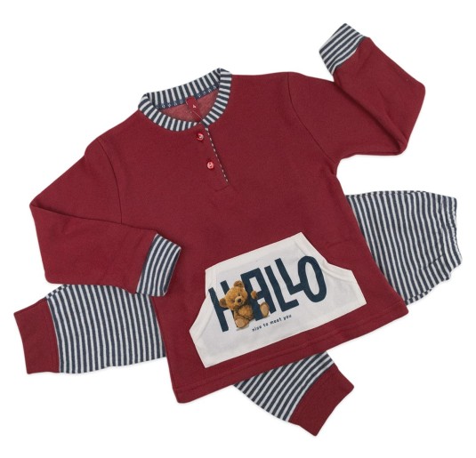 Winter pajamas for boys art. 6540RS