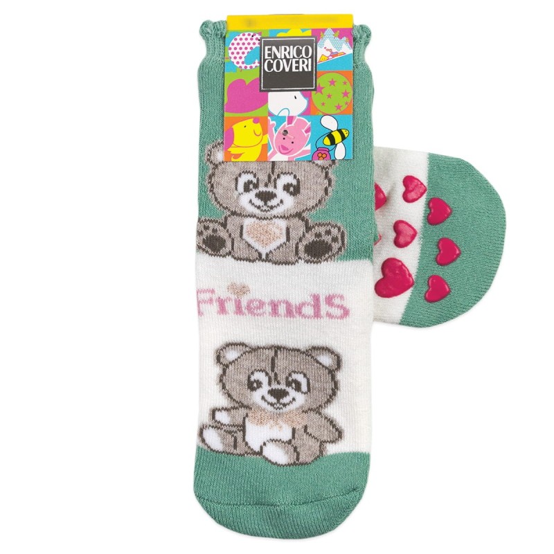 Friends - Baby socks in winter cotton art. SWE142