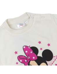 Minnie - Pigiama bimba Disney con stelline caldo cotone WD900489
