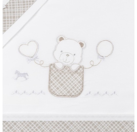 Set lenzuola culletta e carrozzina Mio Piccolo art. LC820TT 2