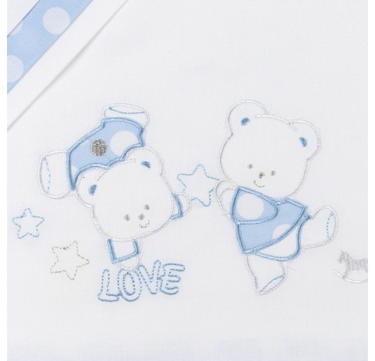 Set lenzuola culletta e carrozzina Mio Piccolo art. 815AZ 2