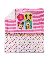 Minnie & Co - copertina in pile agnellato per culletta Disney TK0261RR