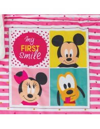 Minnie Mouese & Co - lamb fleece blanket for Disney cradle art. TK0261RR