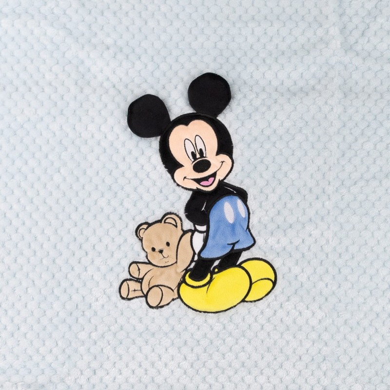 Mickey and Bear - Disney Soft Fleece Blanket for Cot KL0262AZ