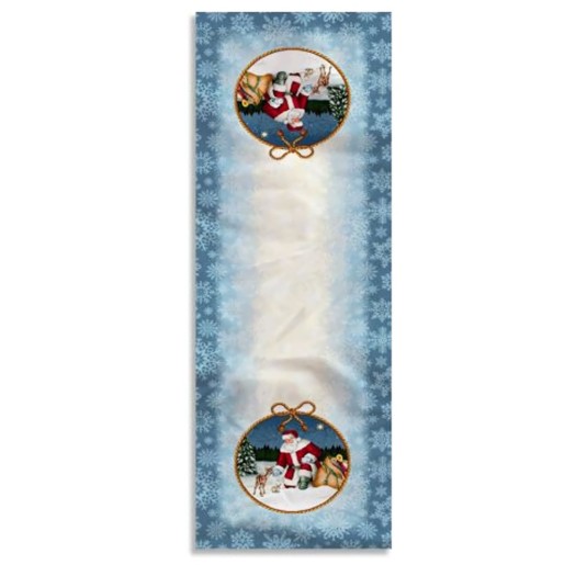 Winter - table runner Christmas Gobelin fabric 40x100 cm 2