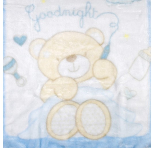 Fleece blanket for cot art. B305AZ 2