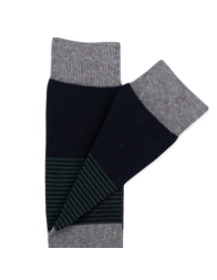 Calza lunga caldo cotone multiriga ALLDays ALD7205GRN
