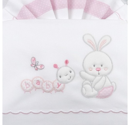 Cradle bed sheet set art. 03207AZ 2