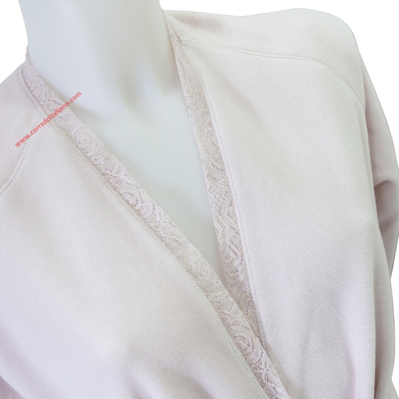 Evitaa - dressing gown with lace by...