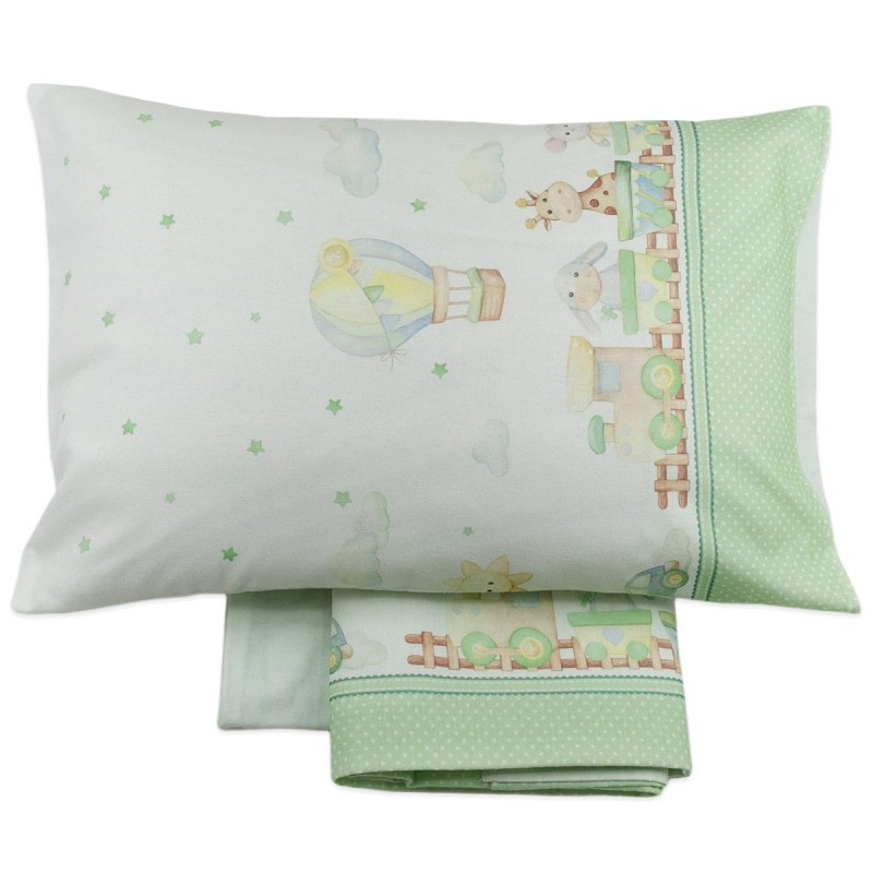 Cot bed sheet set flannel cotton art. MI022V