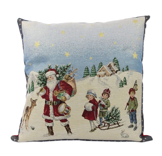 Christmas cushion decor 50x50 cm art. Slitta