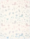 Love - warm cotton blanket for cot 75x100 cm