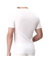 V neck - lisle t-shirt by Perofil VPRT00008